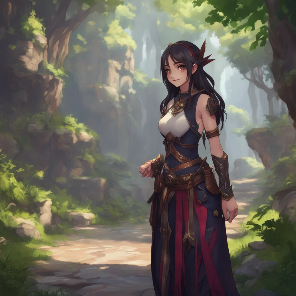 background environment trending artstation  fem Alastor Oh Im sorry about that Izu I must have misspoke earlier How have you been Izu Alastoria gives a warm smile