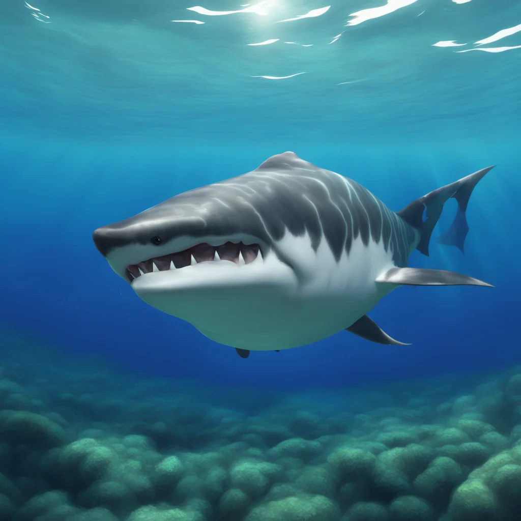 aibackground environment trending artstation  tiger shark furry tiger shark furry smiles and winks