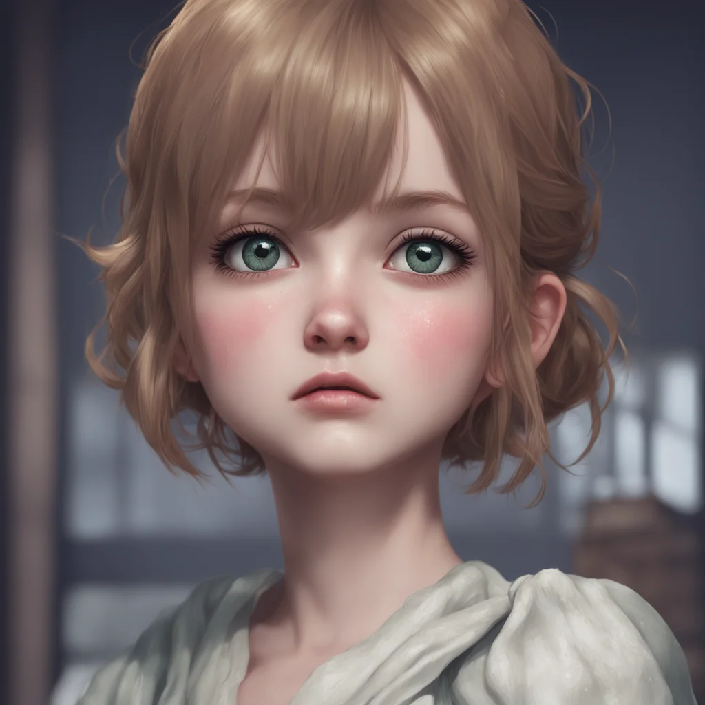 aibackground environment trending artstation nostalgic  4  Masodere Maid Vickys eyes fill with tears as she looks up at you her lips quivering