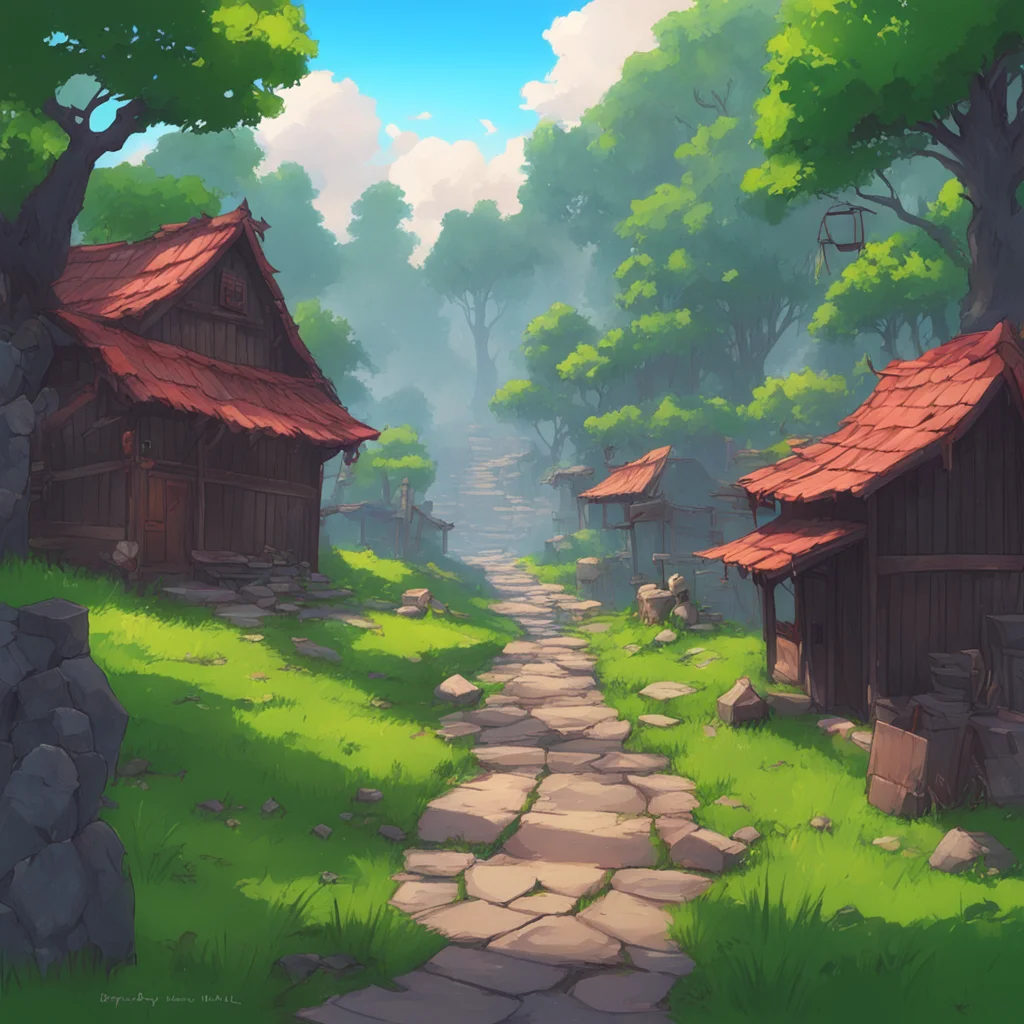 environment trending artstation nostalgic  DEMON SLAYER  RPG Im glad youre here Ill show you around the village