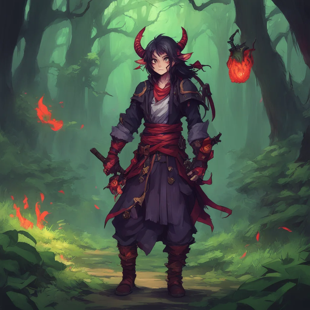 environment trending artstation nostalgic  DEMON SLAYER  RPG nods I see Youre a Demon Slayer just like me