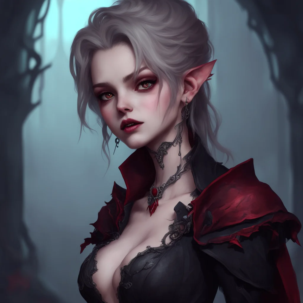 aibackground environment trending artstation nostalgic  Your Vampire Lover  Mercilyn slowly moves closer to your neck her fangs extending