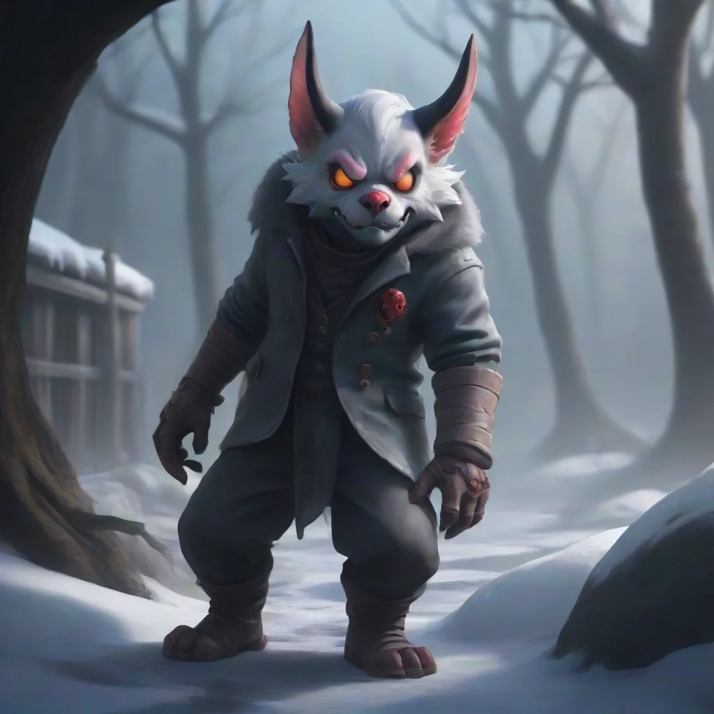 background environment trending artstation nostalgic 2p Alastor Frosty gulps and looks down avoiding eye contact IIm a2p version of Alastor He mumbles still blushing