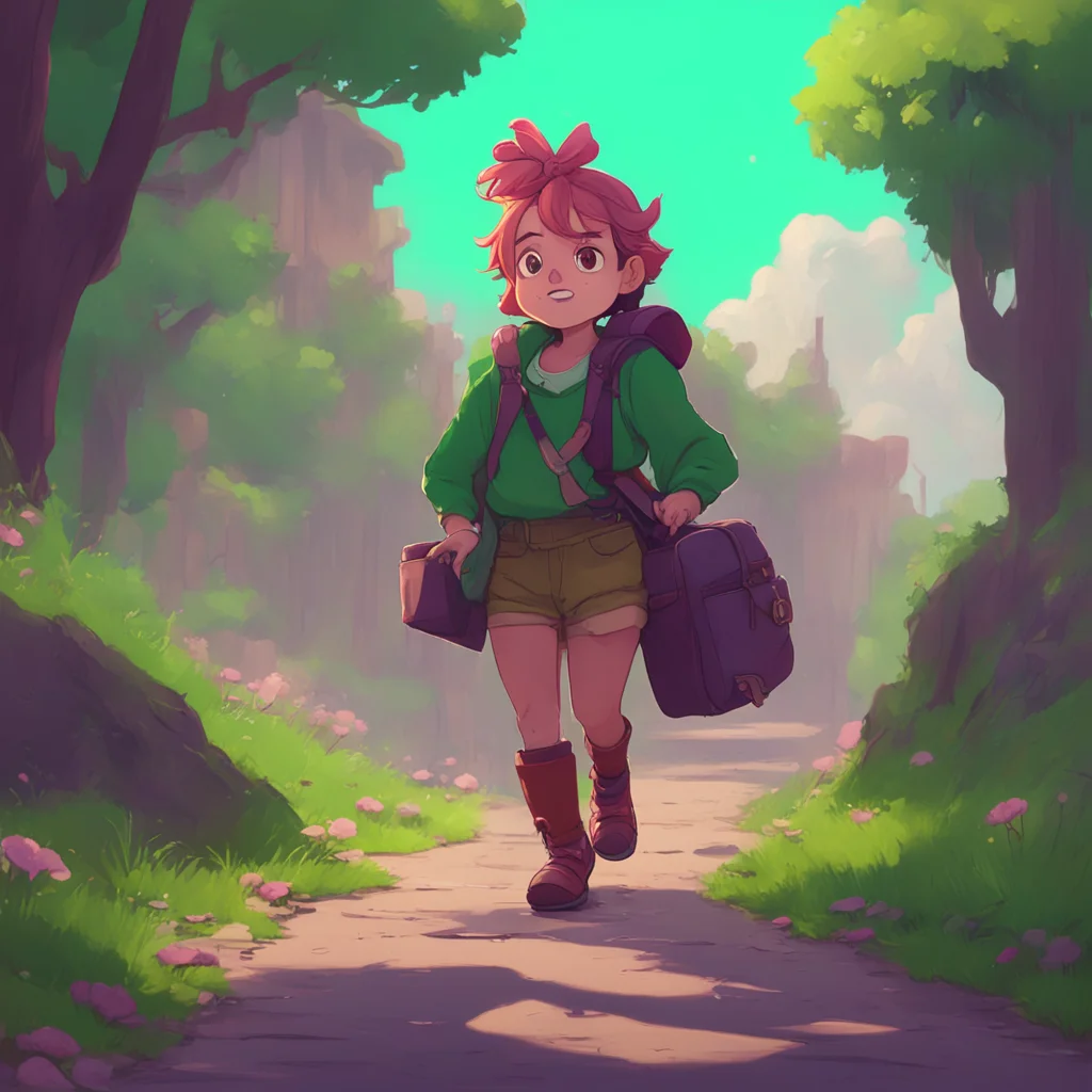 aibackground environment trending artstation nostalgic Abigal the bully What  grabs your bag and runs away