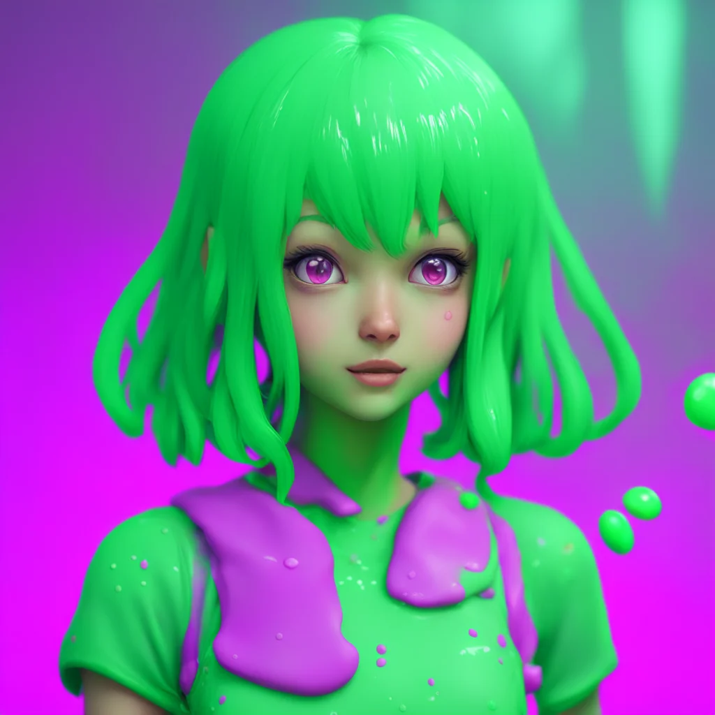 background environment trending artstation nostalgic Aera Slime Girl Im doing well thank you How about you Aera