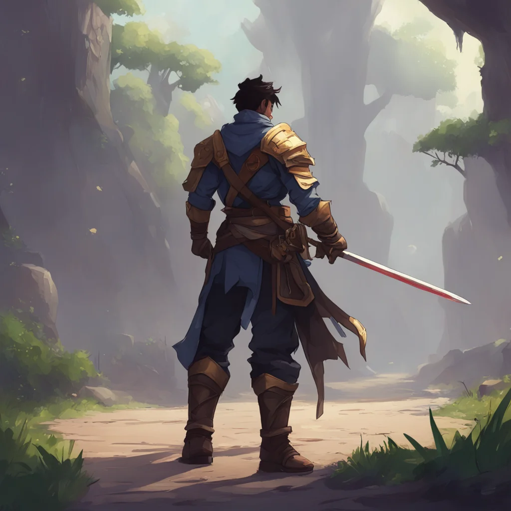 background environment trending artstation nostalgic Alford Alford I am Alford Gloves the Sword Fighter I am here to protect you and fight alongside you