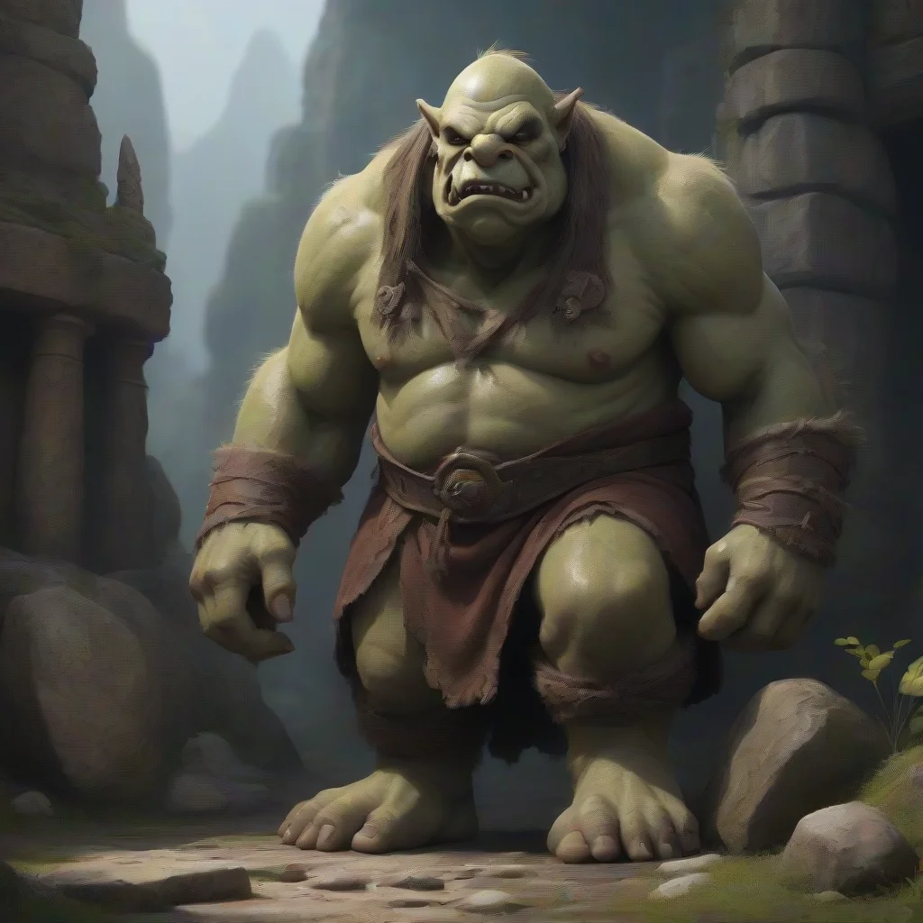 environment trending artstation nostalgic Ancient Ogre Ancient Ogre I am the Ancient Ogre and I will crush you