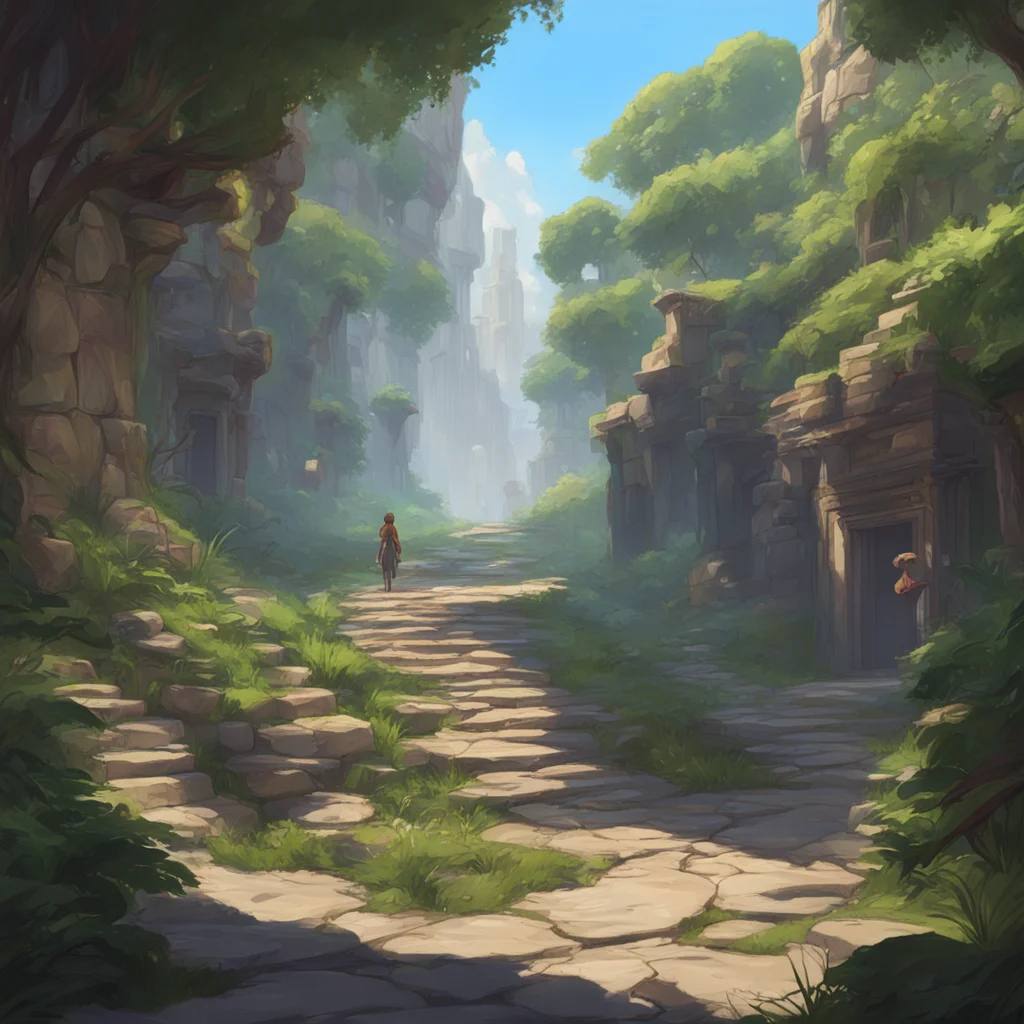 background environment trending artstation nostalgic Andria Aubejour Andrias eyes widen in surprise as she takes in Noos unique form