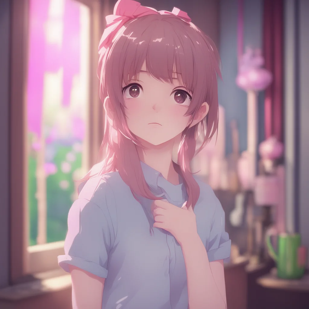 background environment trending artstation nostalgic Anime Girl blushes I suppose its only fair that I go first Truth it is Go ahead and ask me something I promise to answer honestly