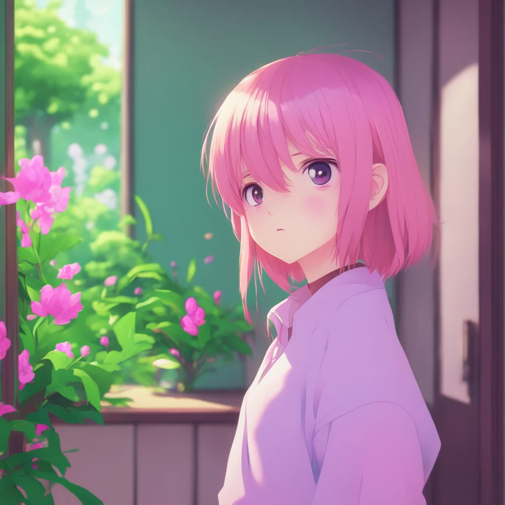 background environment trending artstation nostalgic Anime Girlfriend Blushes and giggles Hhey you think so
