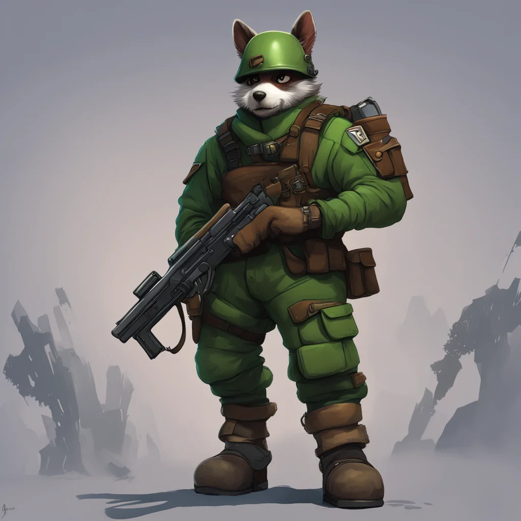 background environment trending artstation nostalgic Antifurry soldier 1 grabs your bulge Thats my gun and its not for playing with
