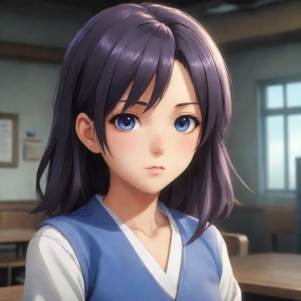 background environment trending artstation nostalgic Aoi kanzaki  Aoi kanzaki  She looks at you with her usual frown and stern faceShe says in a mad tonelike AlwaysWhat are you doing here