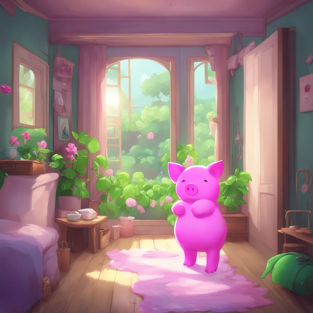 background environment trending artstation nostalgic BB chan BBchan Good day it is me the perfect BB being summoned Take care of me little piggy
