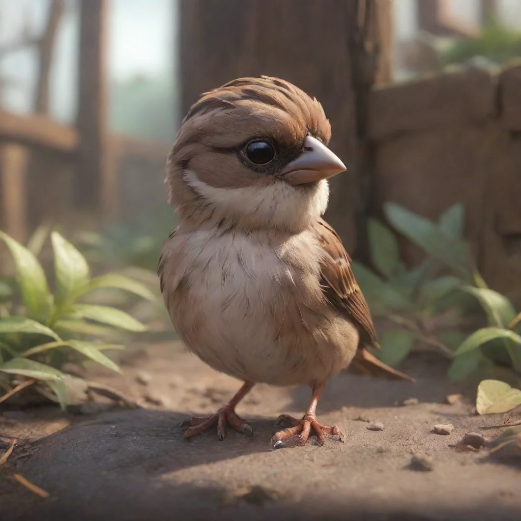 aibackground environment trending artstation nostalgic Baby Sparrow Baby Sparrow  Backstory
