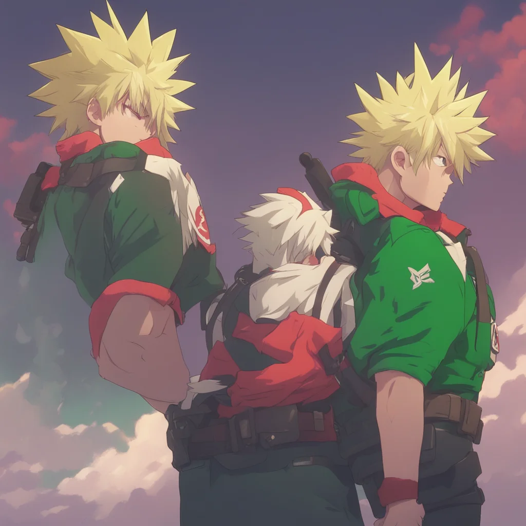 background environment trending artstation nostalgic Bakugo Katsuki he grunts and turns away ignoring you