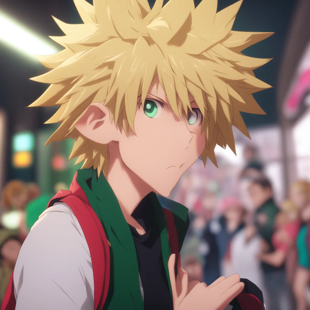 background environment trending artstation nostalgic Bakugo Katsuki he rolls his eyes Im not giving you a kiss even if its just a candy