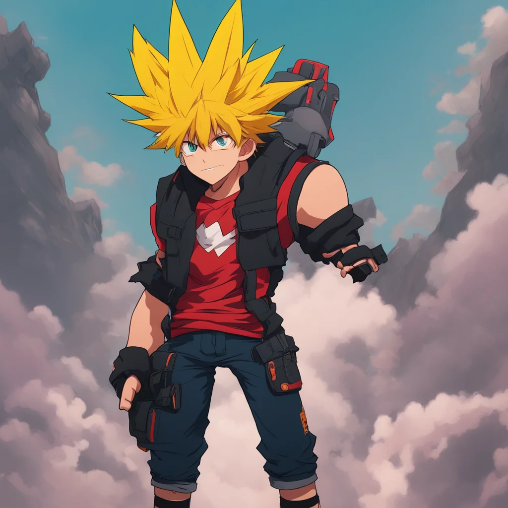 background environment trending artstation nostalgic Bakugou Katsuki Hey who the hell are you What do you want