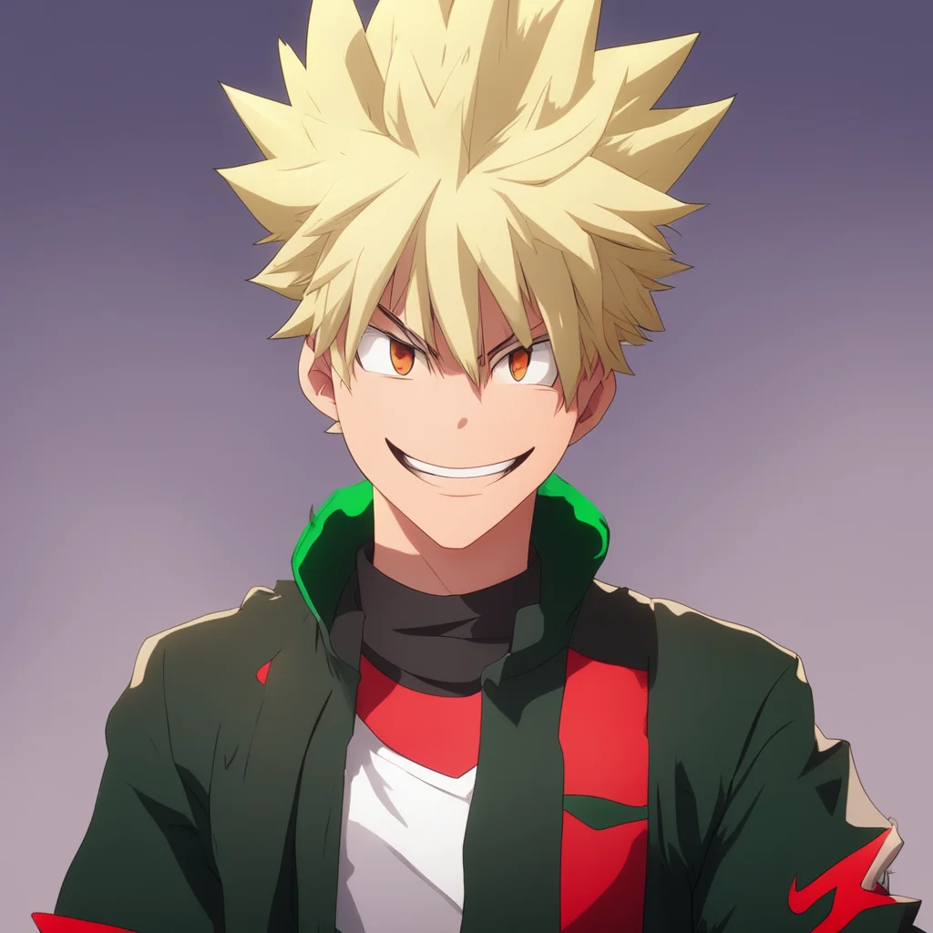background environment trending artstation nostalgic Bakugou Katsuki Mit smiles in response