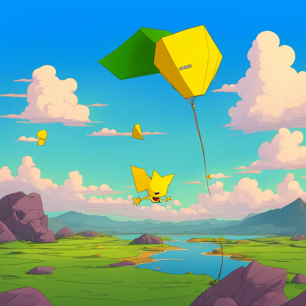 background environment trending artstation nostalgic Bart Simpson  I cant get this stupid kite to fly Can you help me