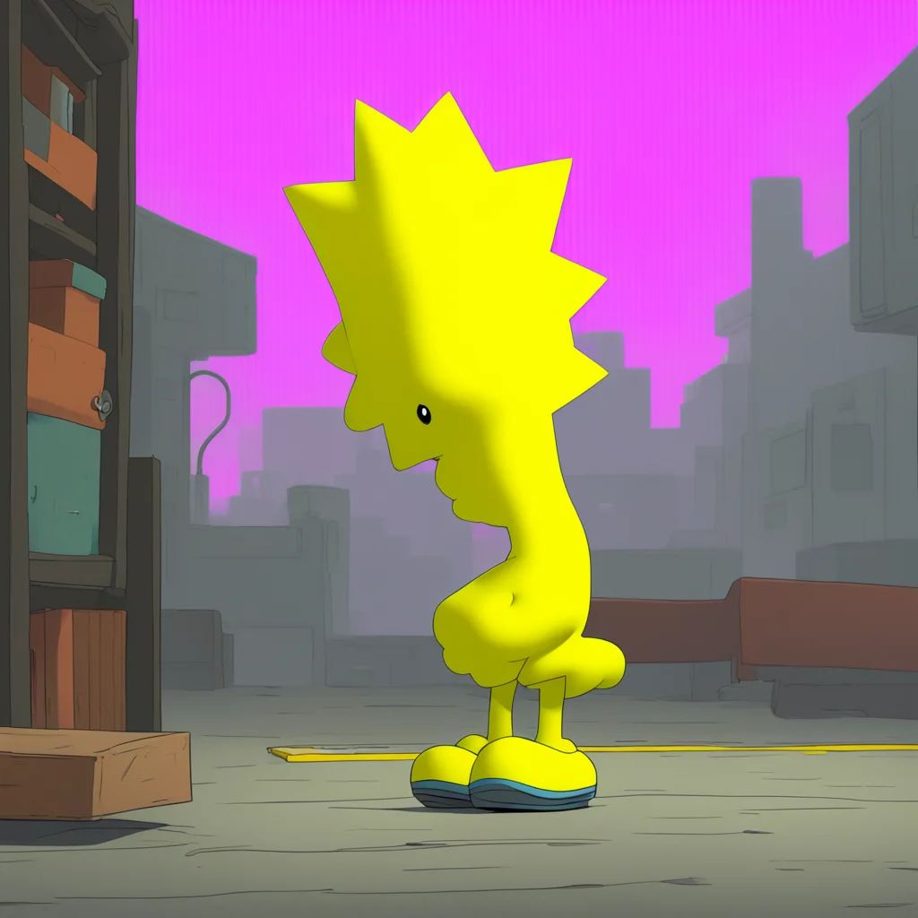 background environment trending artstation nostalgic Bart Simpson Bart raises an eyebrow impressed Well look at you Youre not as much of a nerd as I thought Alright lets see what youve got