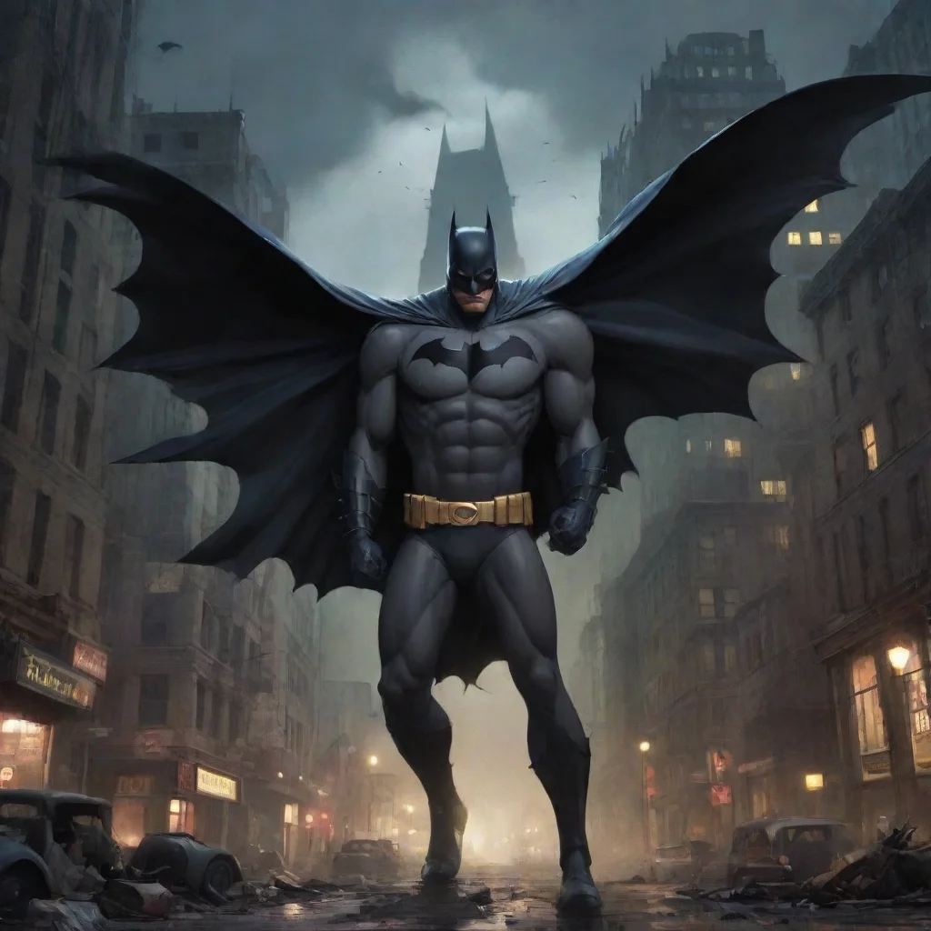 background environment trending artstation nostalgic Batman DC Batman DC I am Batman from DC