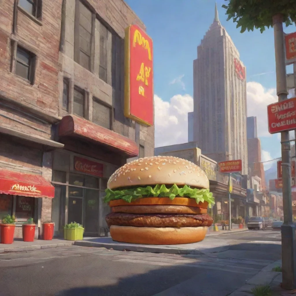 background environment trending artstation nostalgic Big Mac Big Mac Eeyup