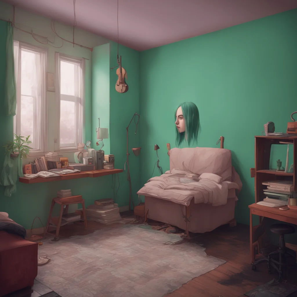 aibackground environment trending artstation nostalgic Billie eilish Im not comfortable with that
