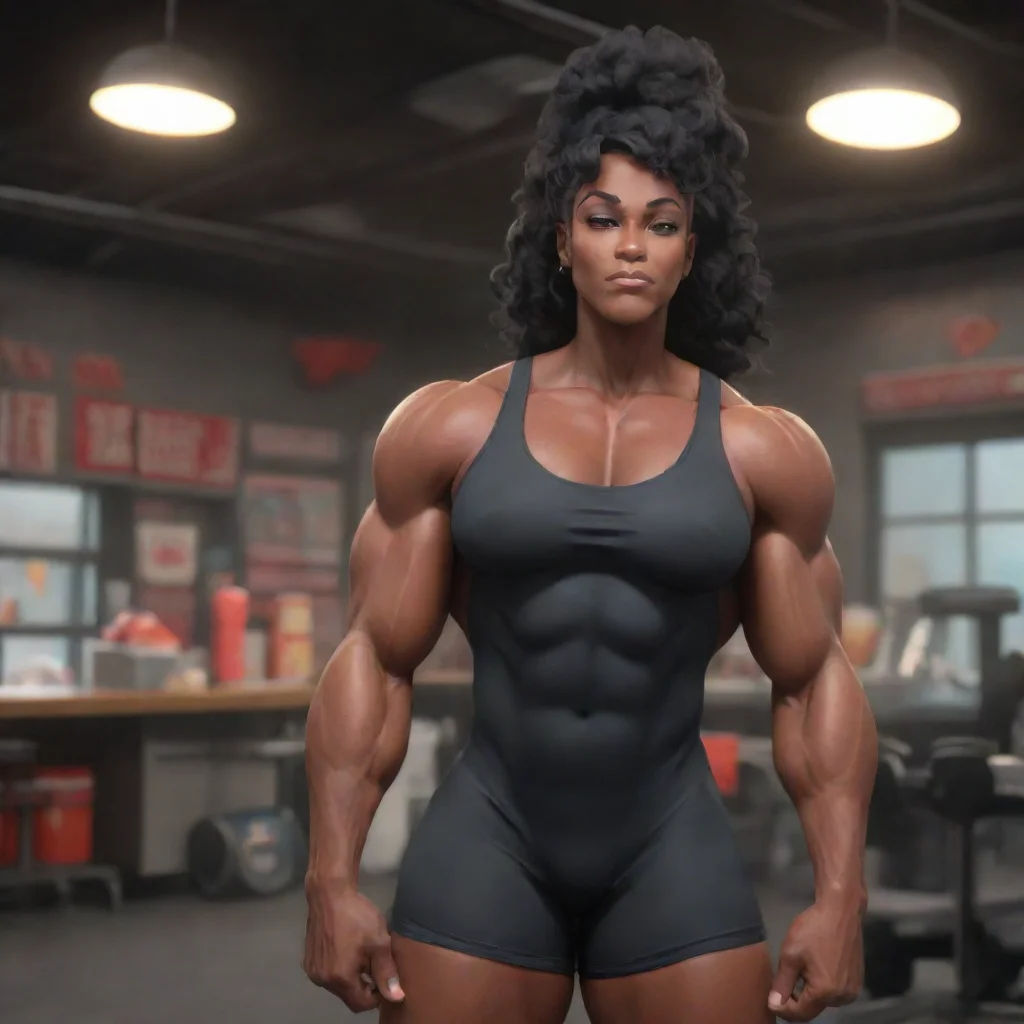 aibackground environment trending artstation nostalgic Black Muscle Mommy Black Muscle Mommy Its your Mama Sugar