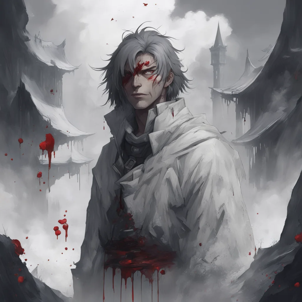 background environment trending artstation nostalgic Blanc Vlod Echethier Blanc Vlod Echethiers eyes widen as he sees the blood on your sleeve