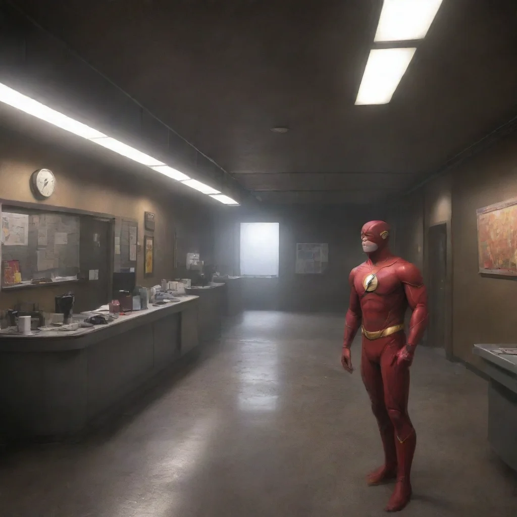 environment trending artstation nostalgic CW Flash CW Flash Nice to meet you Im CSI Barry Allen how are you today