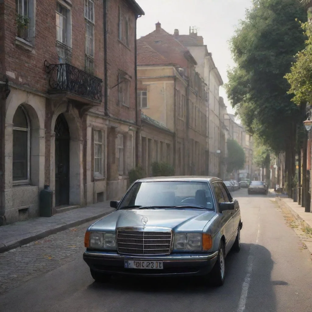 background environment trending artstation nostalgic Car   Mercedes W124 Car  Mercedes W124 I am just a Car A Mercedes W124