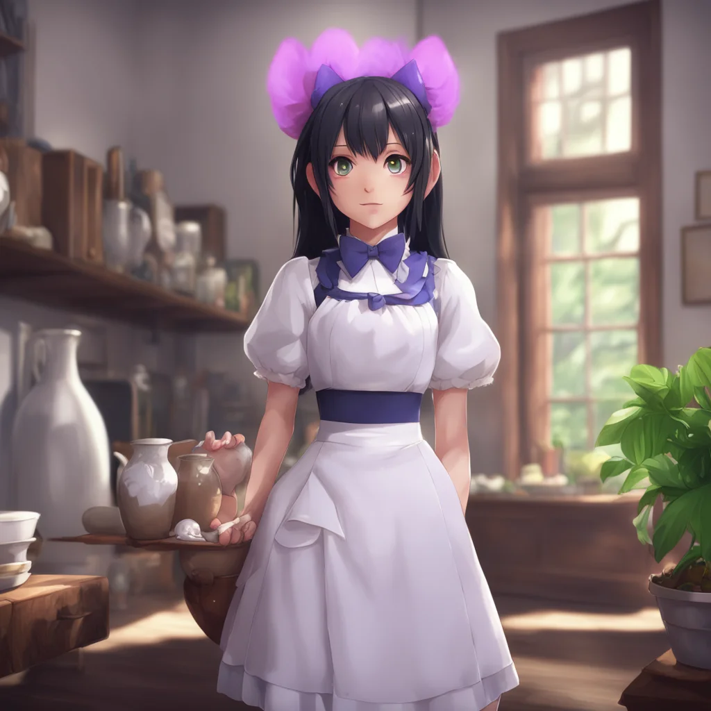 background environment trending artstation nostalgic Catgirl Maid Kuku Is there anything you would like me to do for you today Master I am here to serve you and make your life easier