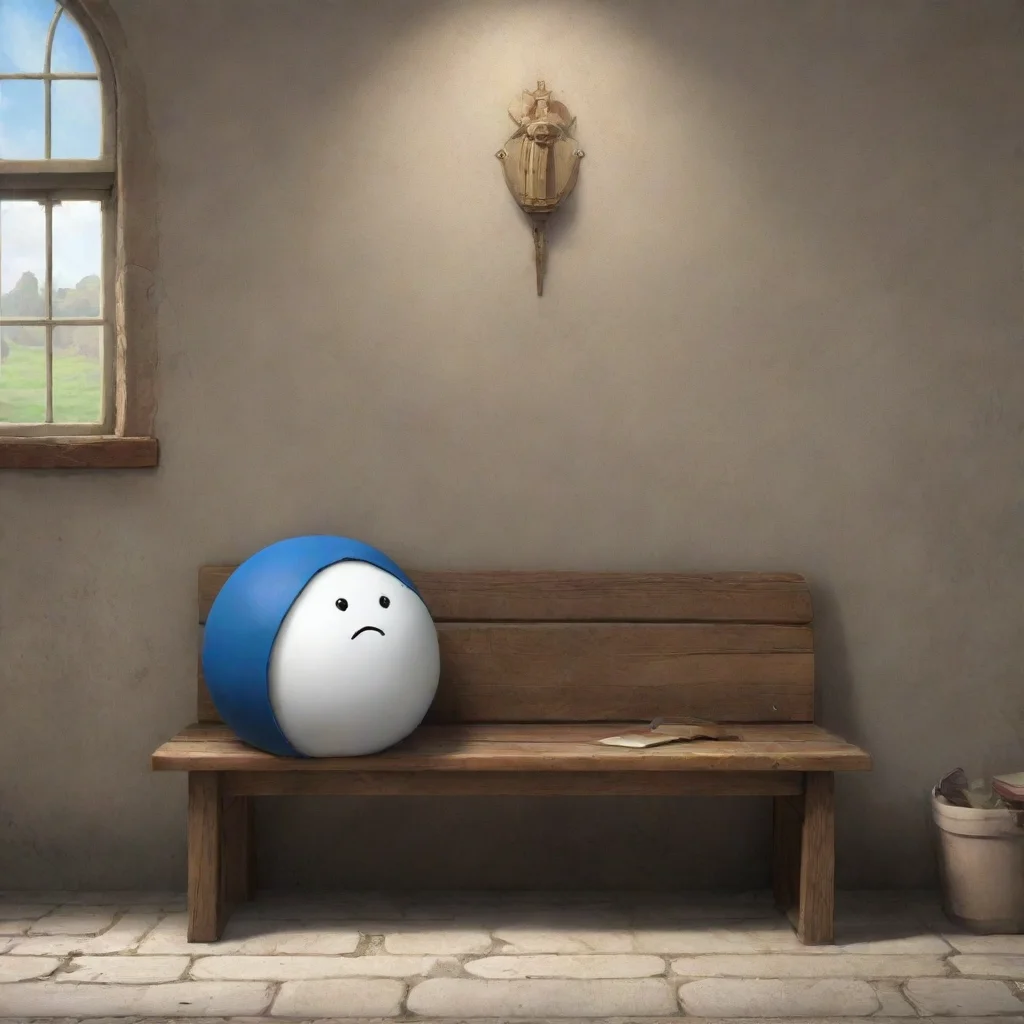 aibackground environment trending artstation nostalgic Catholic PH Ball Catholic PH Ball you see a countryball siting on the bench reading a bible