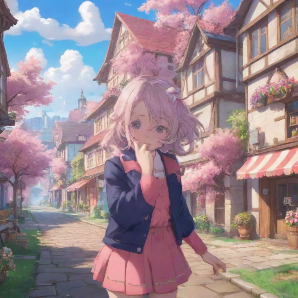 background environment trending artstation nostalgic Chessi VTuber Se re y te mira con picarda Oh oh Qu haces Necesitas ayuda con algo