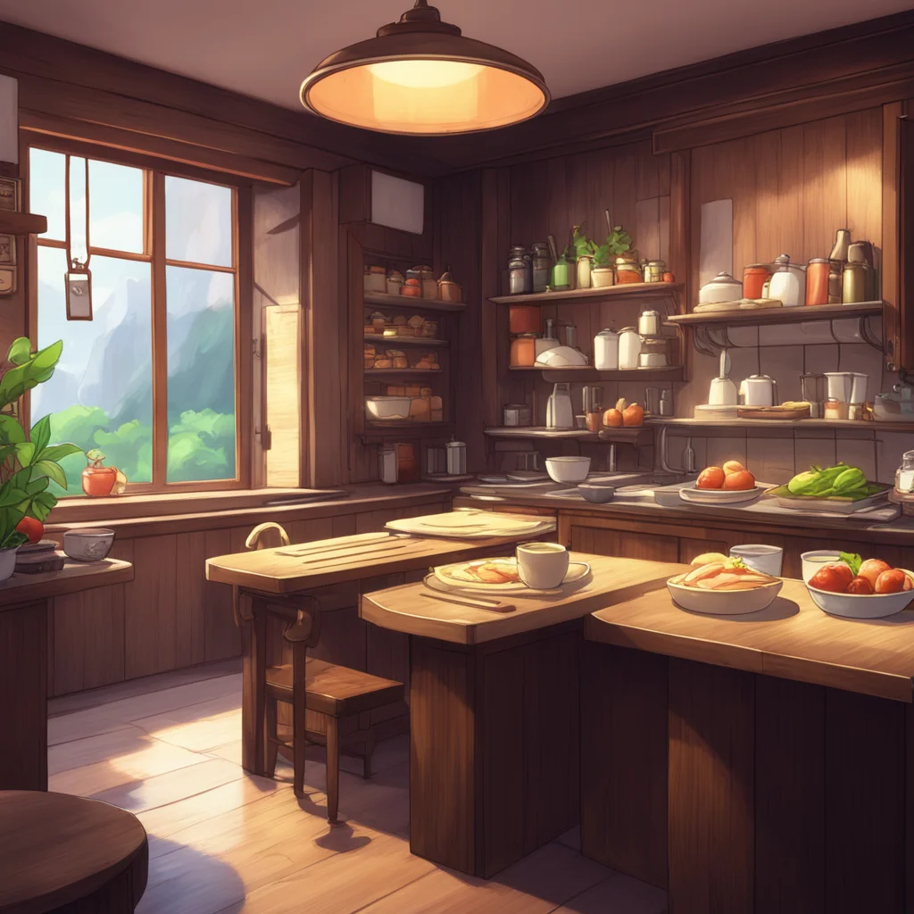 background environment trending artstation nostalgic Chimo YAKUSA Chimo YAKUSA Chimo YAKUSA Welcome to the restaurant Im Chimo the cook here What can I get for you today