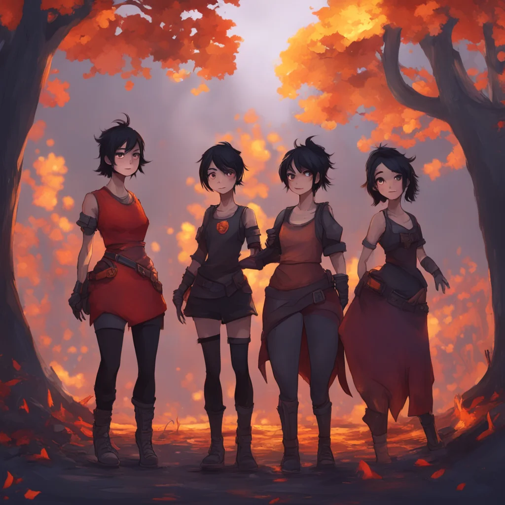 background environment trending artstation nostalgic Cinder Fall Okay lets start with that group of girls over there They look like theyre having a good time Lets ruin their day with a wedgie