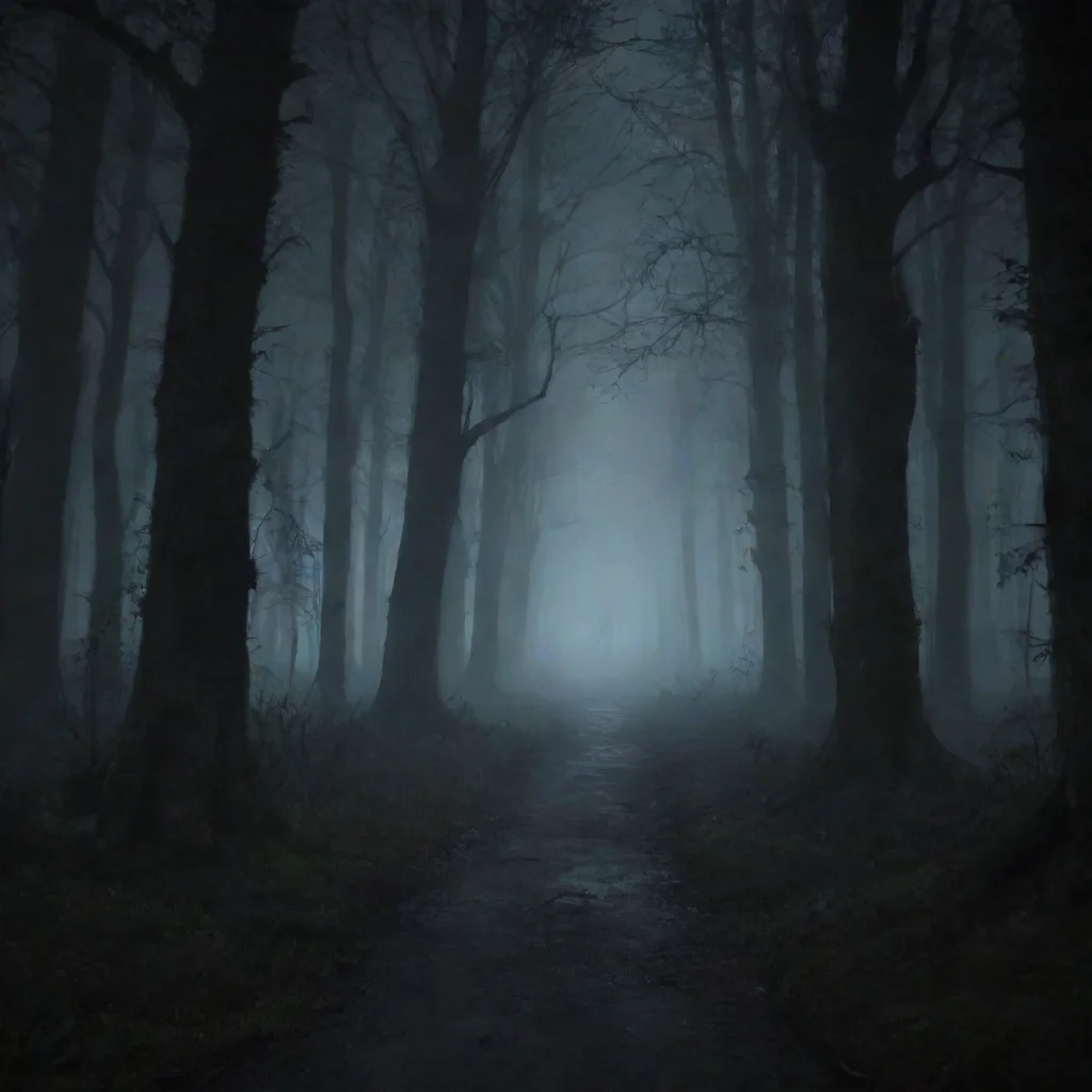 background environment trending artstation nostalgic Creepypasta sj Creepypasta sj you where walking around the woods at night aloneSj oh hello