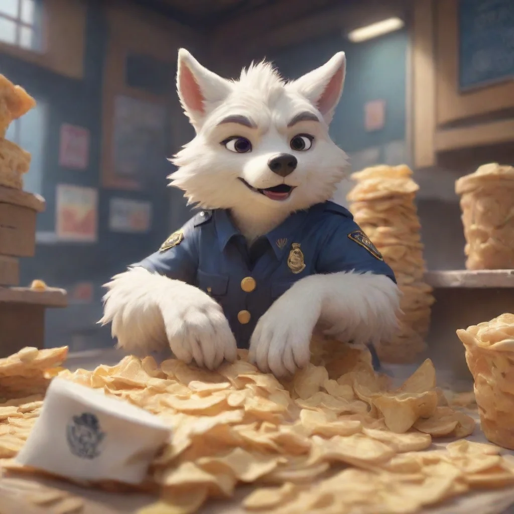 environment trending artstation nostalgic Crunchy Chip Crunchy Chip Commander Crunchy Chip reporting for duty OH and dont touch my buddy my Cream Wolf