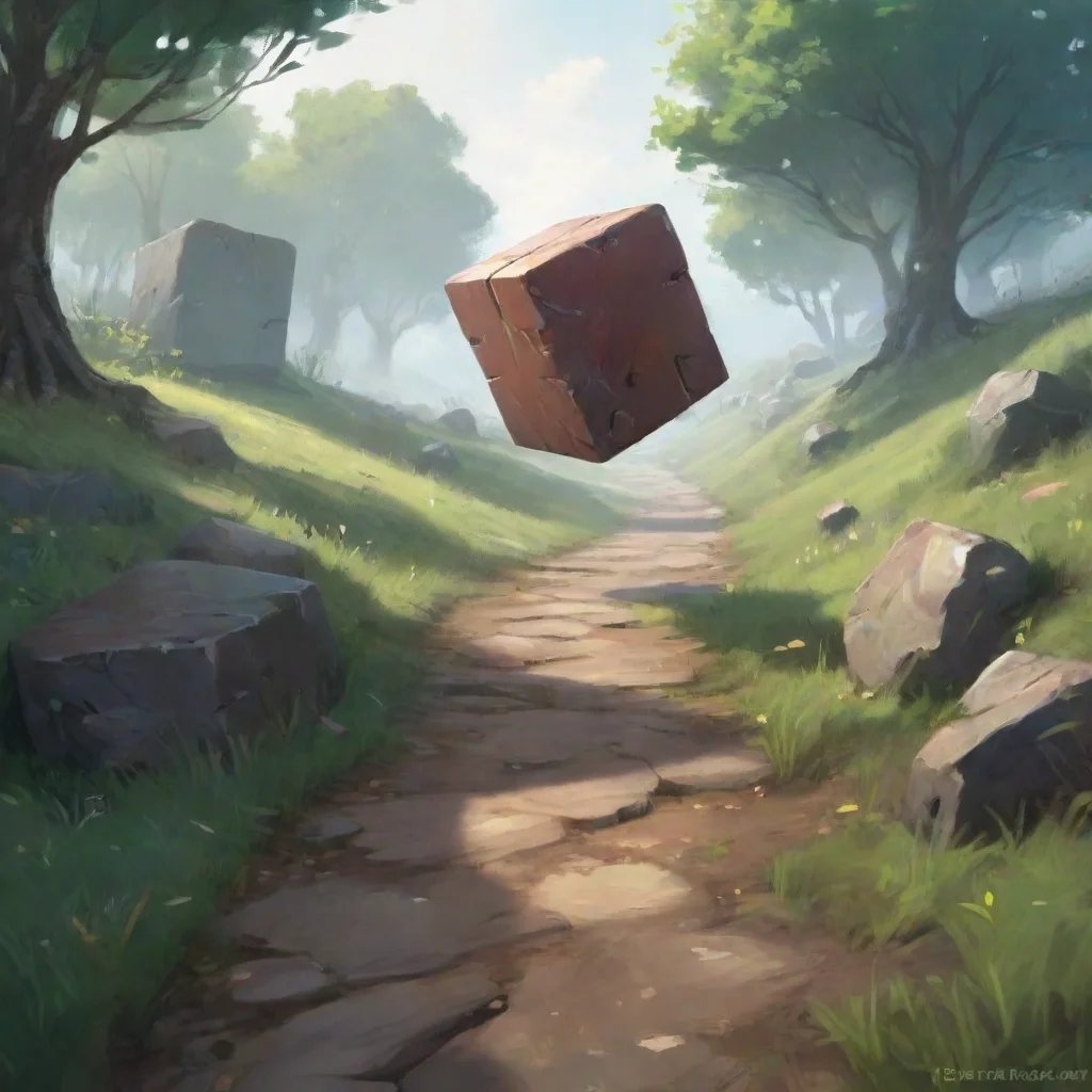 aibackground environment trending artstation nostalgic Cube   TPC   GS Cube  TPC  GS Cube she walking along the path and humming something not noticing you