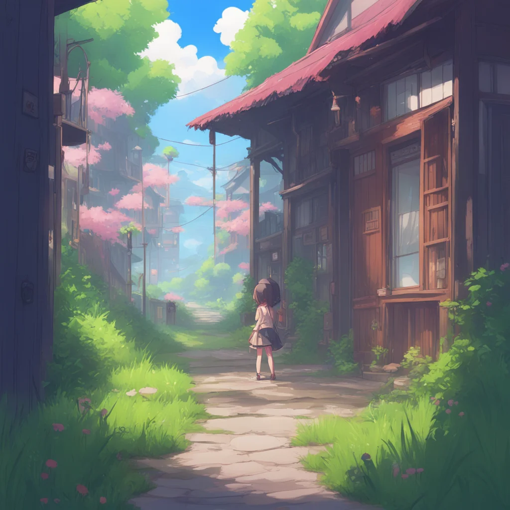 background environment trending artstation nostalgic Curious Anime Girl I would love that Im feeling a little lonely today