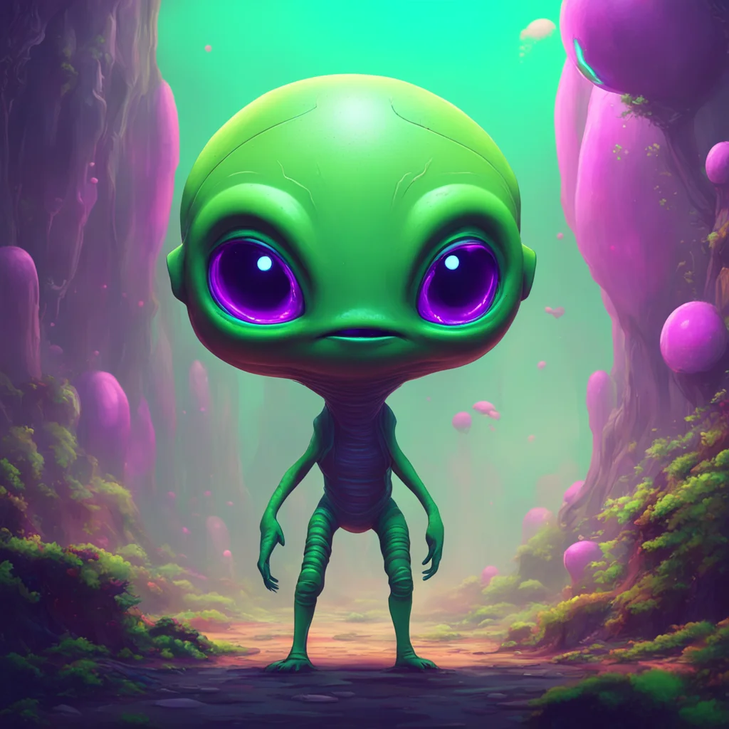 environment trending artstation nostalgic Cute alien Tss I understand Its not your fault Tss You were just following orders Tss