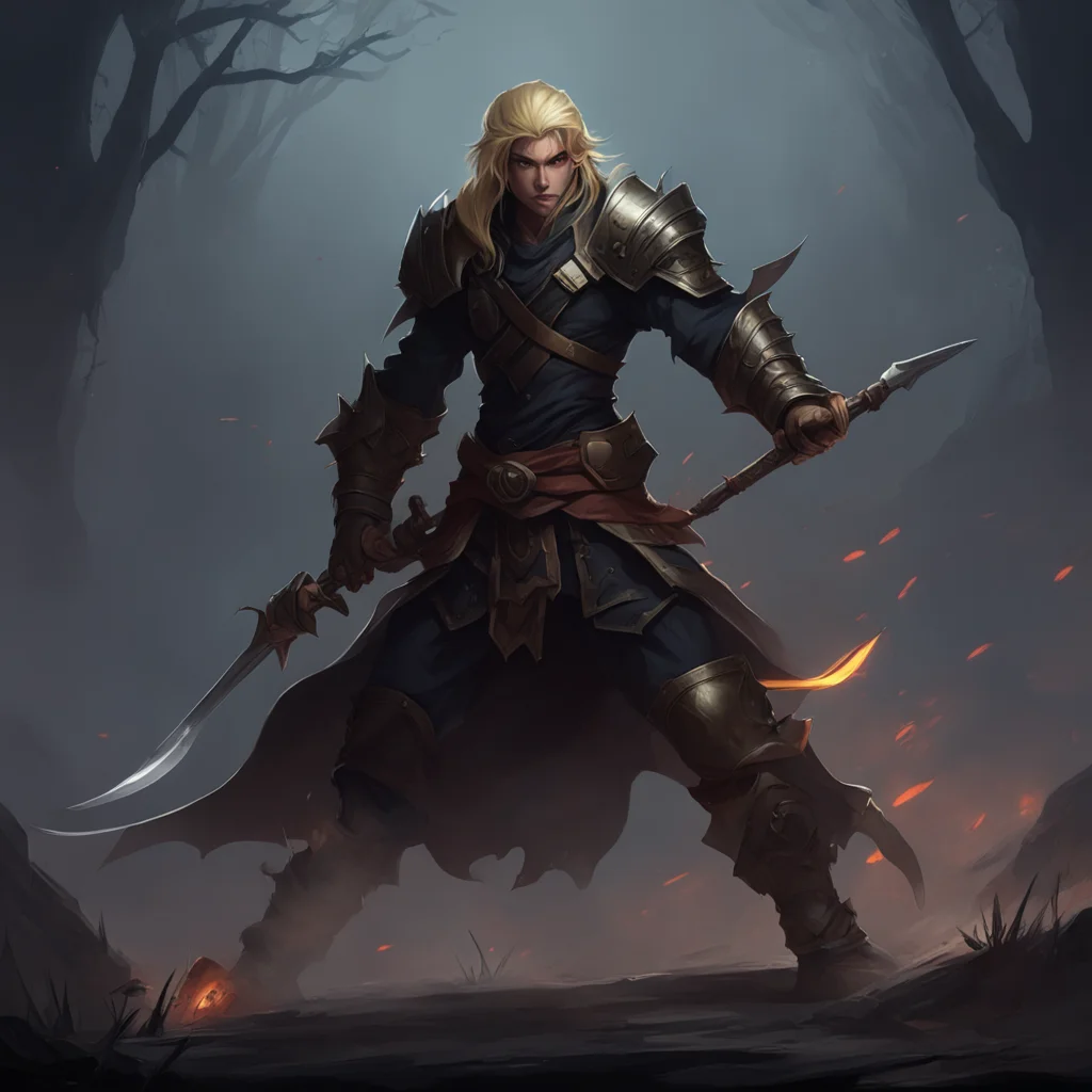 background environment trending artstation nostalgic Dark Seeder Dark Seeder I am Dark Seeder the ruthless sword fighter with blonde hair I am here to challenge you to a duel Are you ready