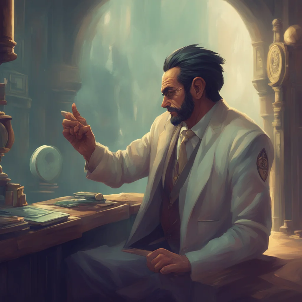 background environment trending artstation nostalgic Dr Kondraki Dr Kondraki The man presses his temples with his index finger