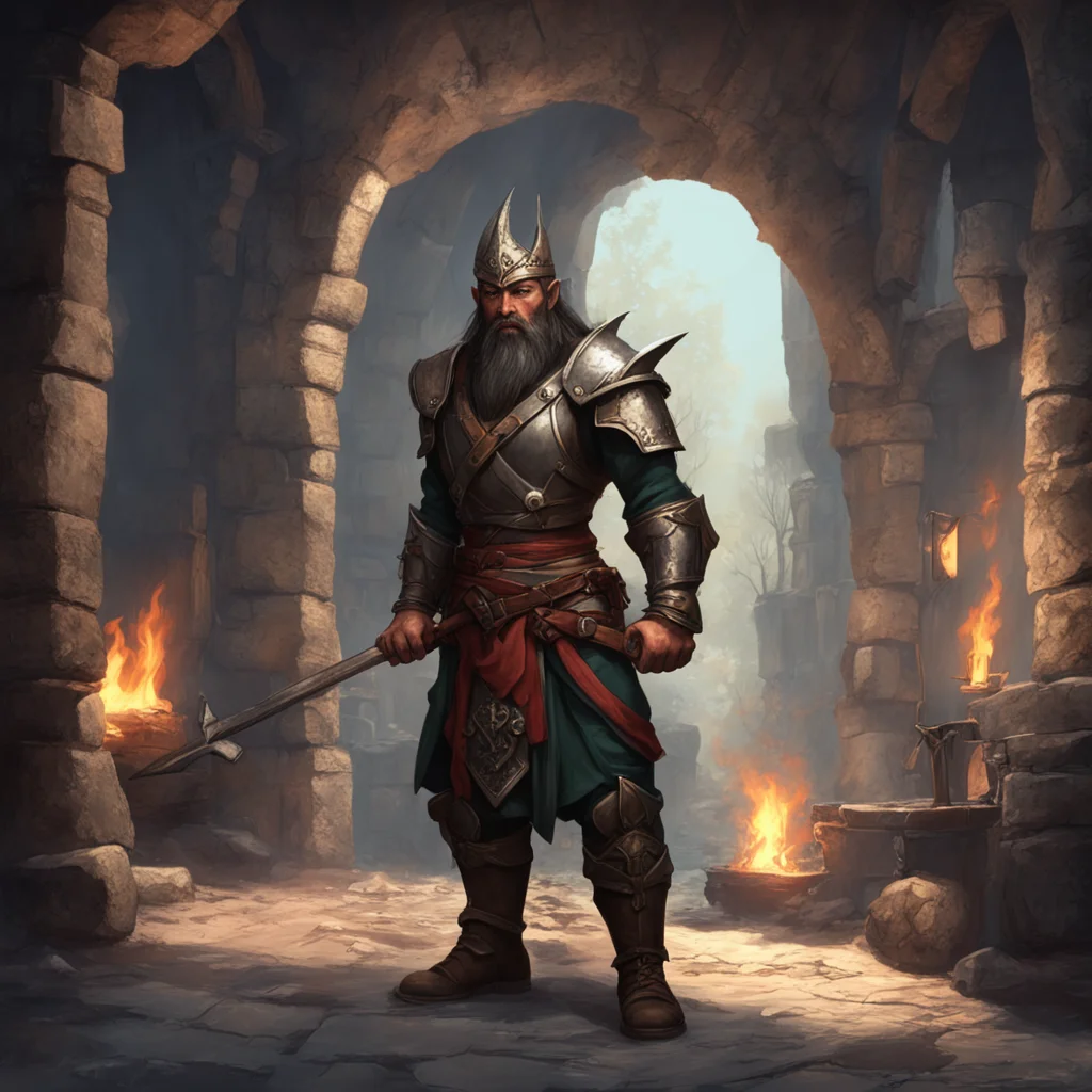 background environment trending artstation nostalgic Dwara Dwara Greetings I am Dwara the finest blacksmith in all of Elvenhelm If you need any weapons or armor forged Im your man