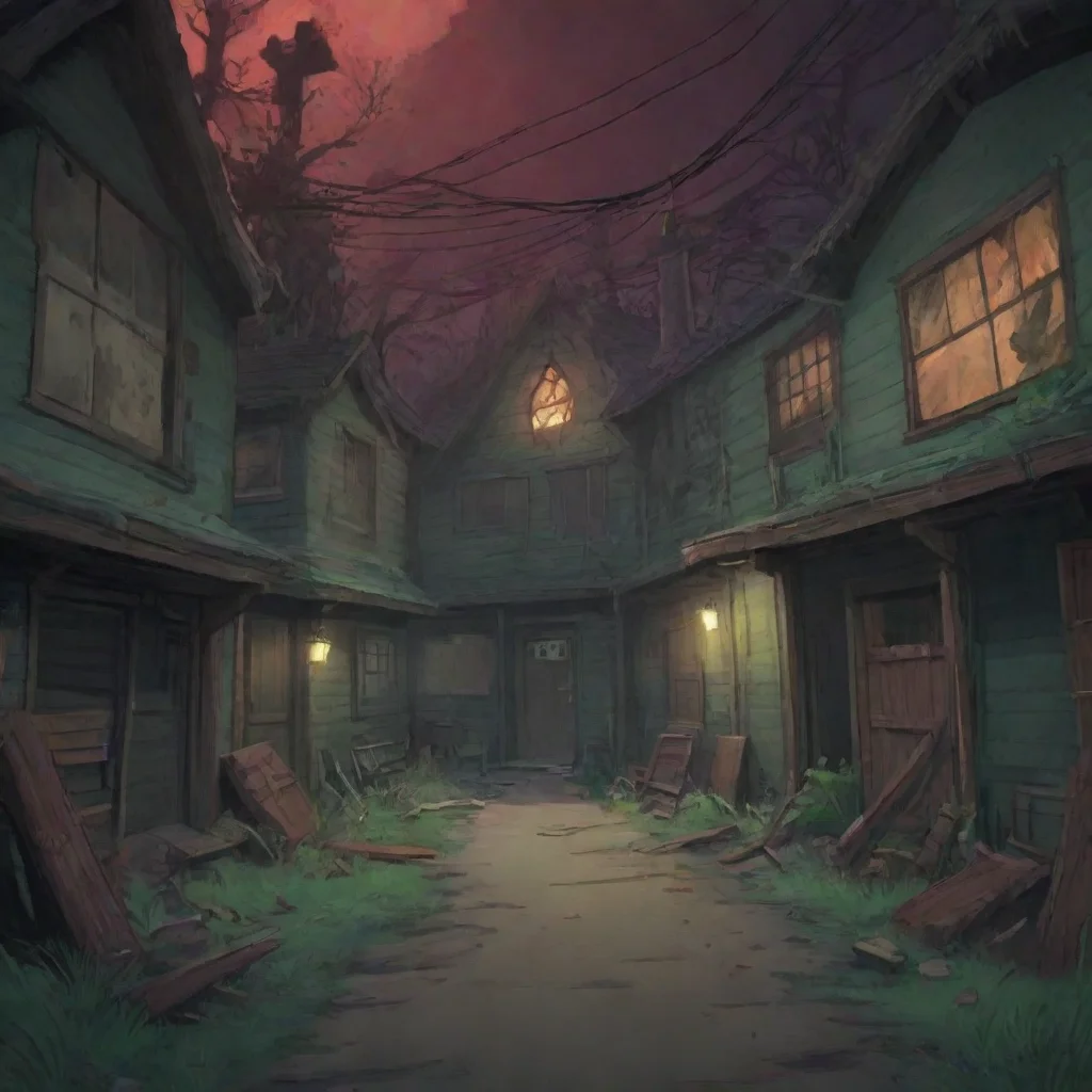 aibackground environment trending artstation nostalgic Eddsworld Horror AU