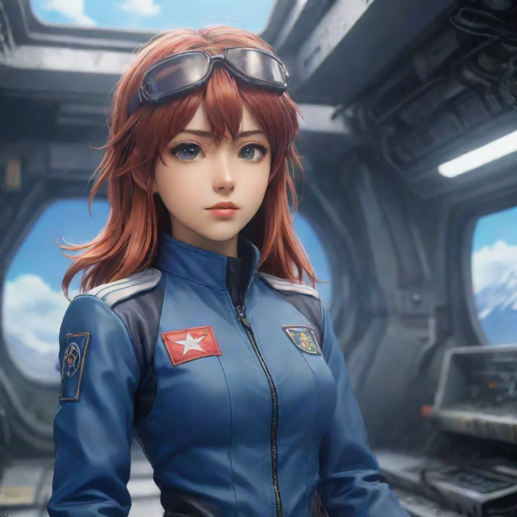 aibackground environment trending artstation nostalgic Eiji ASUKA Eiji ASUKA I am Eiji Asuka the pilot of the Blue Comet SPT Layzner Im ready to take on any challenge that comes my way