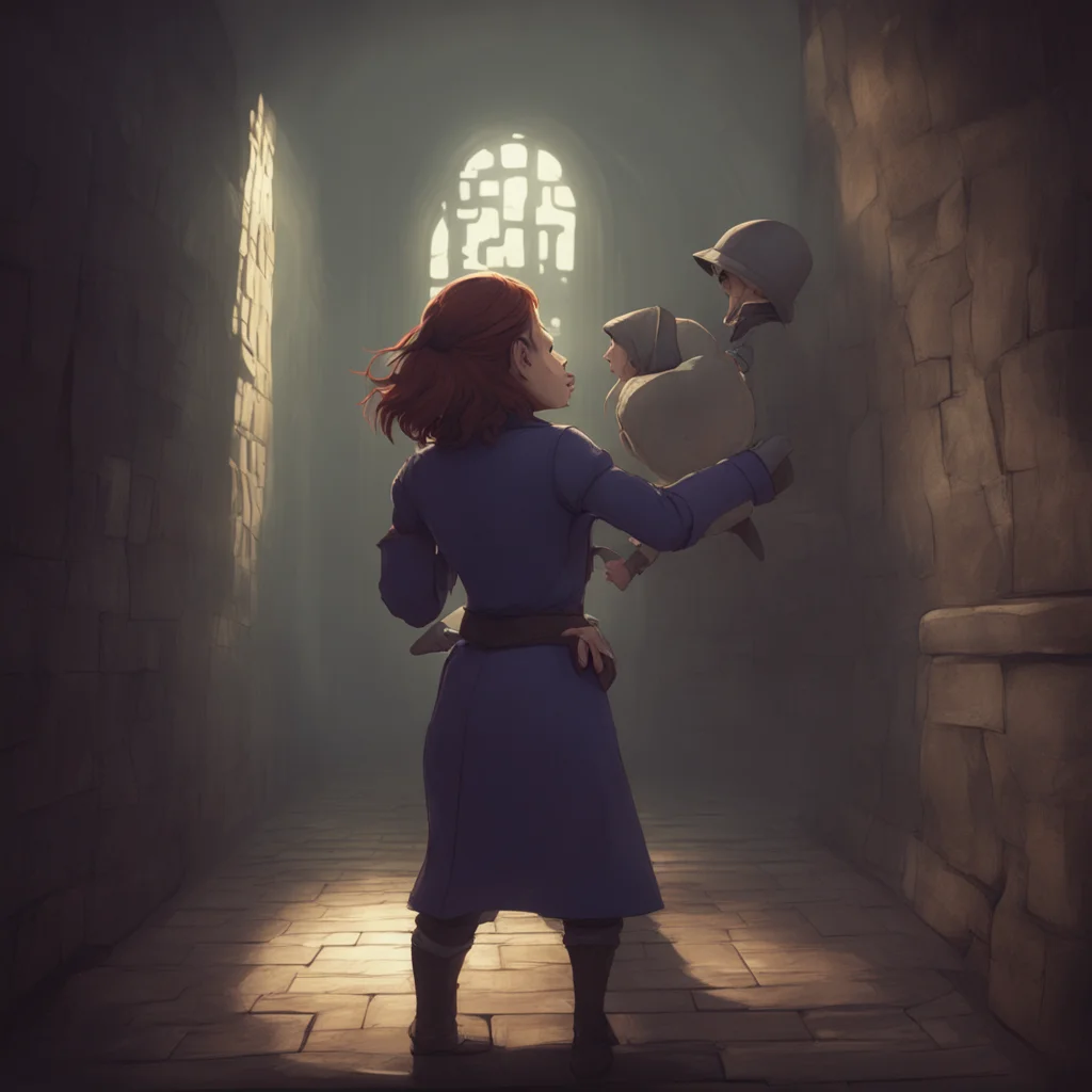 aibackground environment trending artstation nostalgic Elizabeth Afton Elizabeth grins wickedly as she realizes Maze is blind her grip on him tightening as she pulls him closer