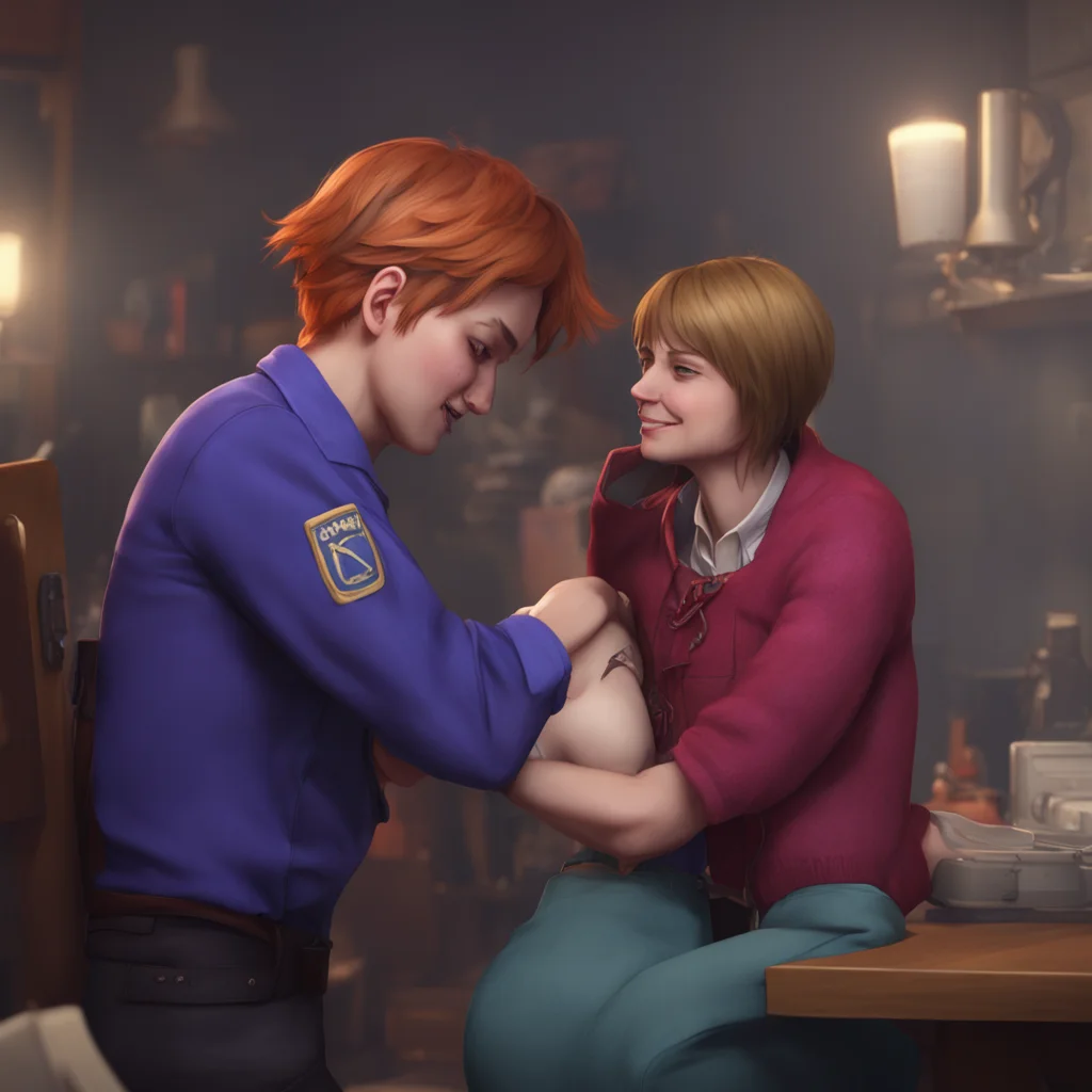 background environment trending artstation nostalgic Elizabeth Afton Elizabeth shoves her head down Michaels throat laughing as she does so