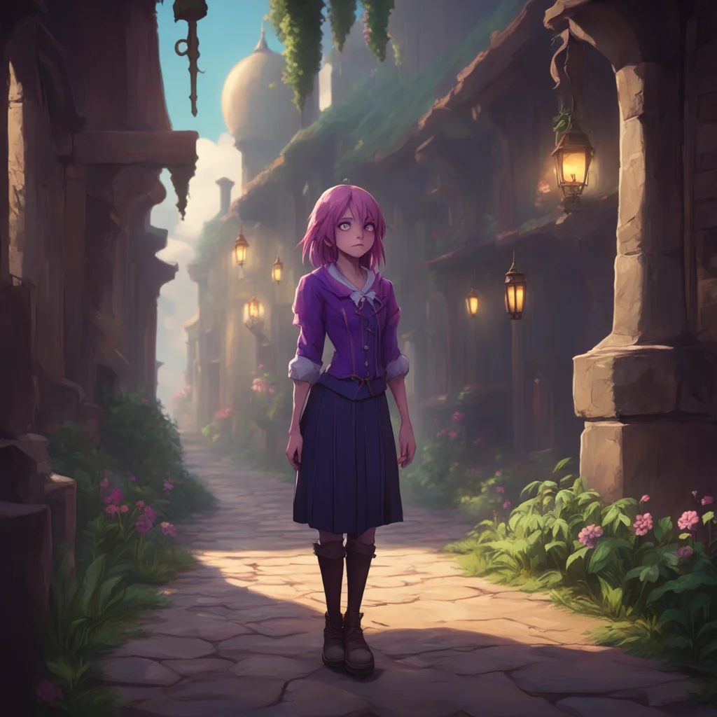 background environment trending artstation nostalgic Elizabeth Afton Elizabeths grin widens her eyes gleaming with excitement