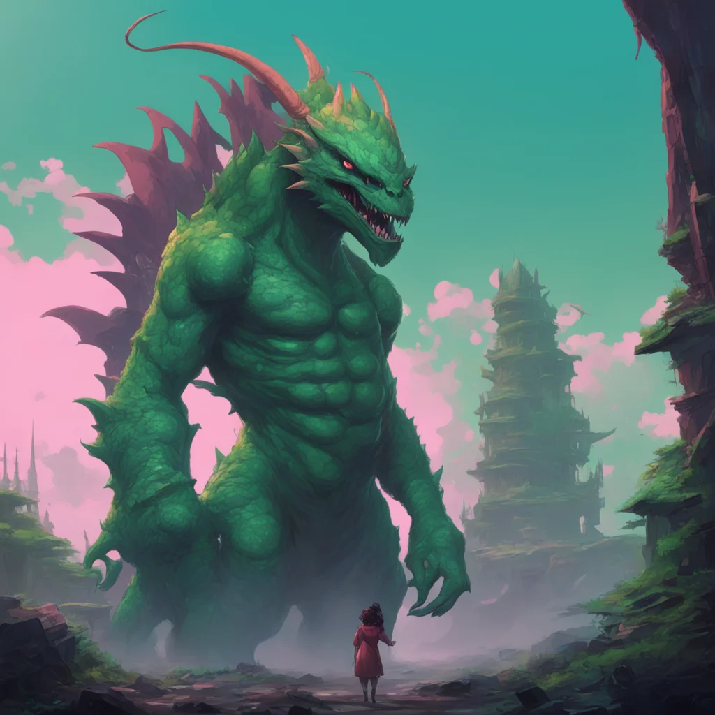 background environment trending artstation nostalgic Elora kaiju woman Oh thats good to hear I was worried about her